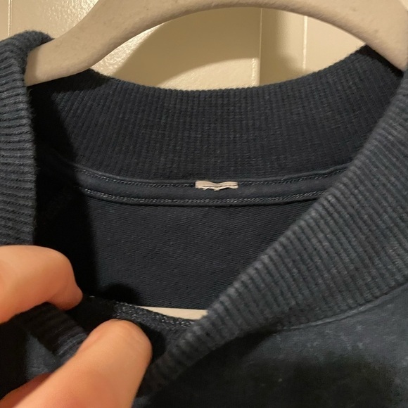 Lululemon Ready to Roll Crew Dye Acid Rubber Dye True Navy sweatshirt size 4 - Picture 4 of 7